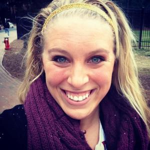 Hi Jess!  We got a little snow here last week, and Jess made sure you guys could see it. 