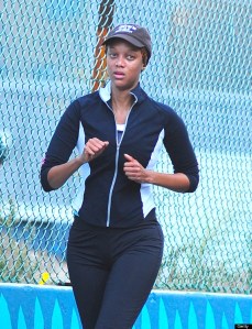 Tyra Banks Sighting In New York City - September 17, 2012