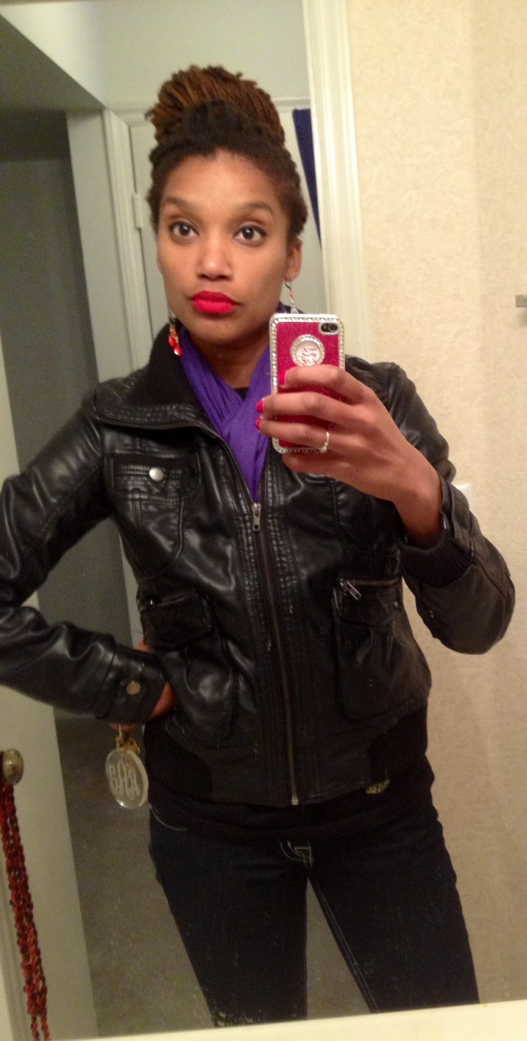 Aforementioned top knot. 