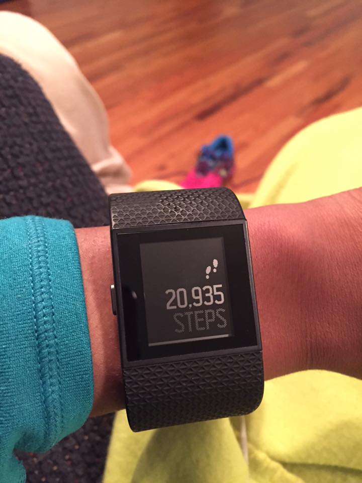The Fitbit Surge. Great as your everyday wearable, but also awesome for runs and cross training. 